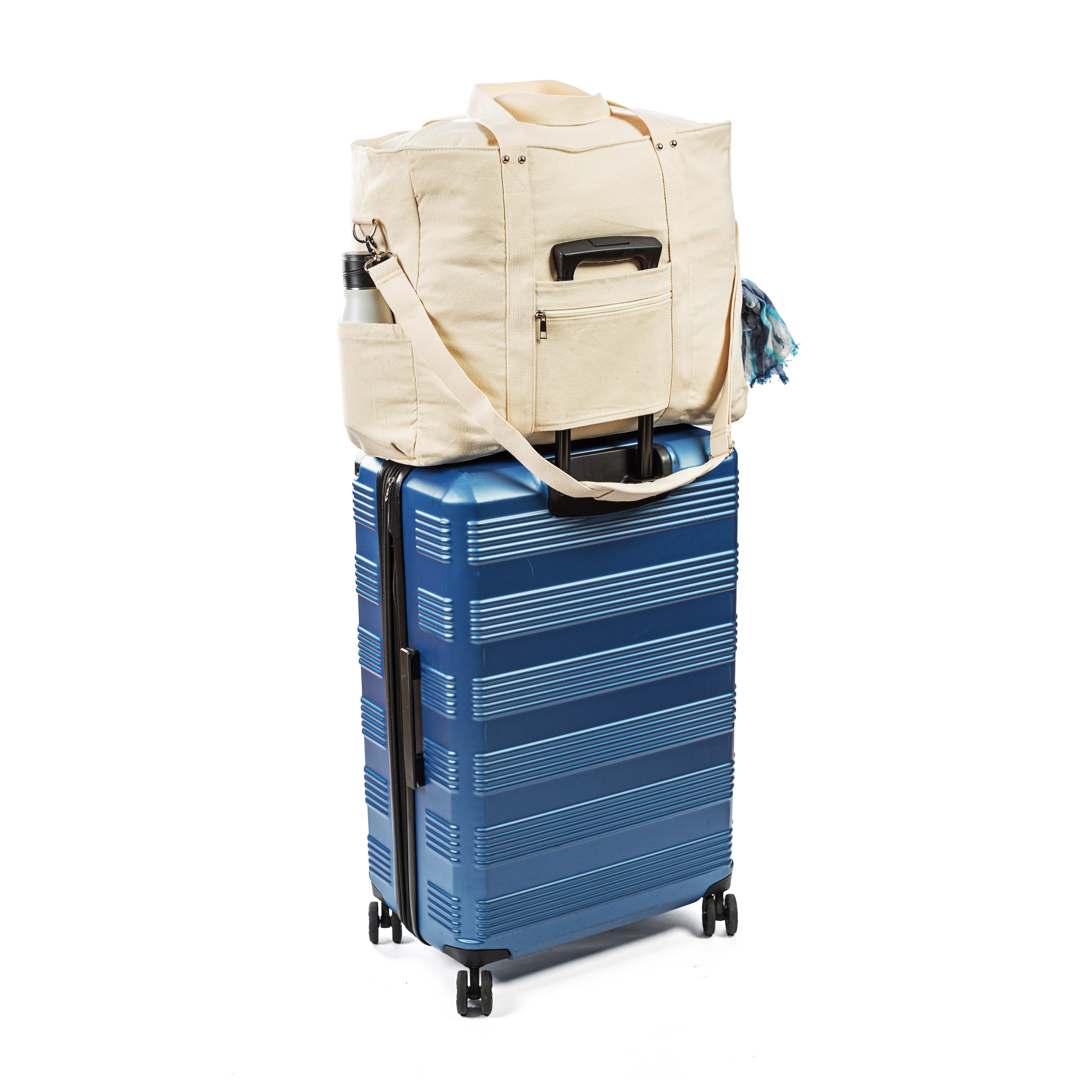 Natural Personalized Travel Bag